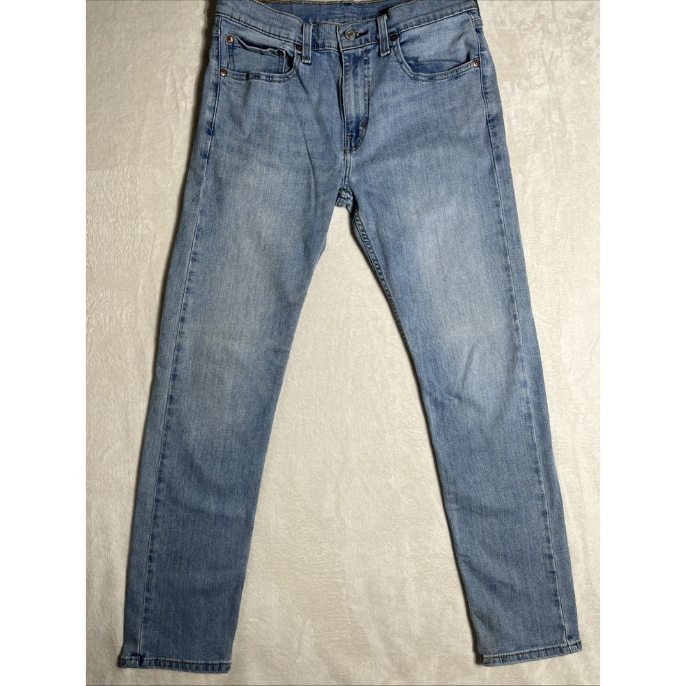 Levi's 502 Mens 31x32 Regular Taper Fit Blue Jeans Casual Rodeo Cowboy Western